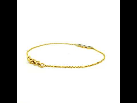 Chic Gleam Diamond Link