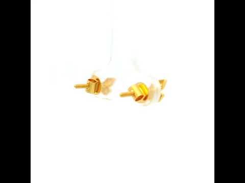 Mini Glow Gold Studs for Women