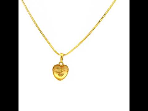 Little Heart Gold Pendant
