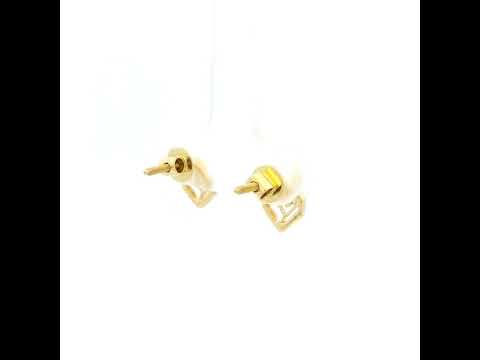Sparkling Aura 14K Diamond Studs