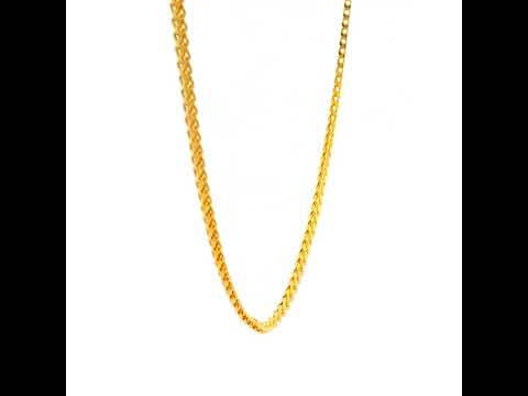 Edgy Glow Men Gold Chain