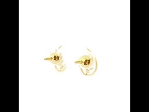 Spring Blossom 14K Diamond Studs