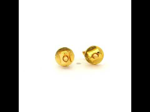 Cute 14K Gold Studs For Effortless Style