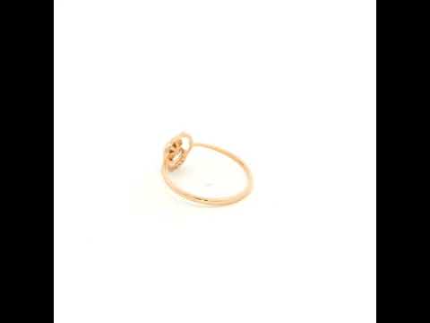 14K Charming Bloom Diamond Women Ring