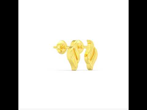 Lumi Novel 22K Gold Studs