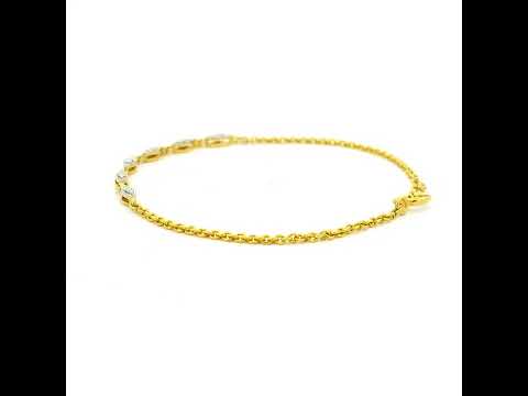 Soft Charm Diamond Link