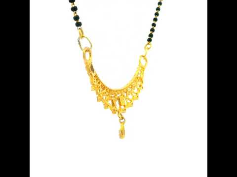 Stunning 22K Gold Mangalsutra Pendant For Everyday Elegance