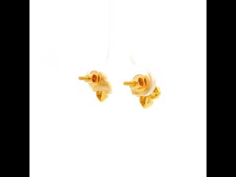 Daily Glimmer Gold Earrings for Women