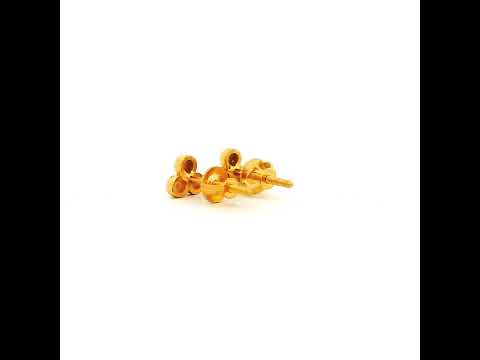 Daily Glow 22K Gold Studs