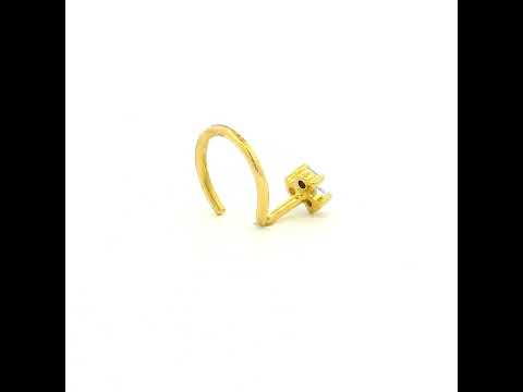 Petite Glimmer Gold Nose Pin
