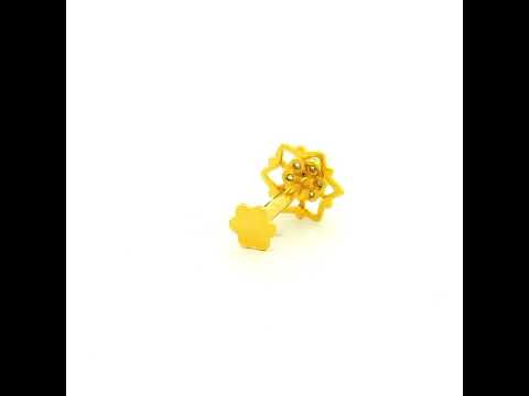 Hexa Shine Diamond Nose Pin