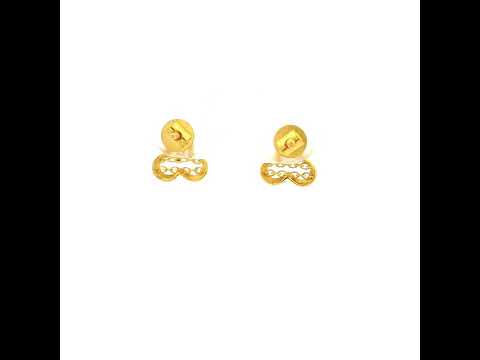Mini Clover Gold Studs