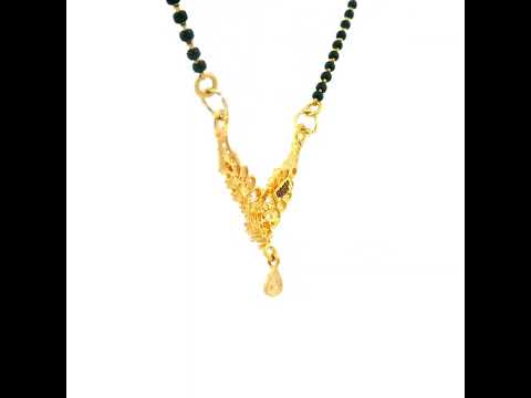 Dazzling Grace 22K Gold Mangalsutra Pendant