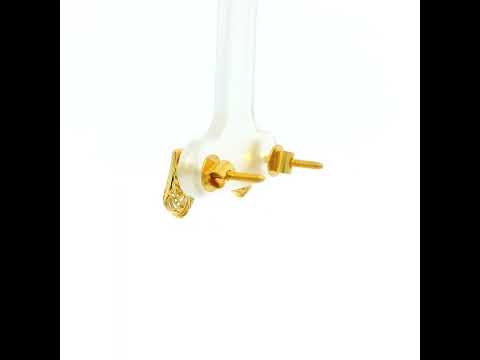Stylish Spark Gold Studs
