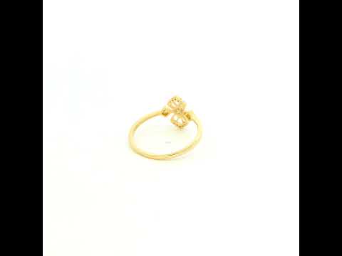 14K Luminous Aura Diamond Women Ring