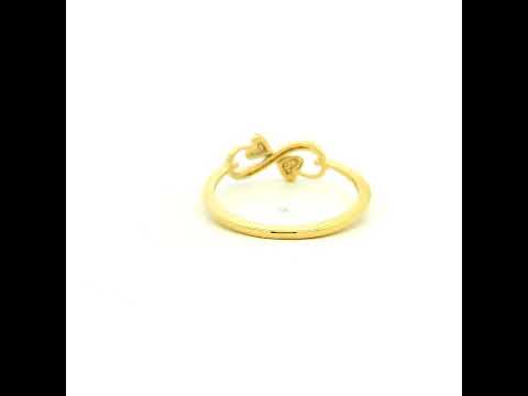 14K Infinte Bond Diamond Women Ring