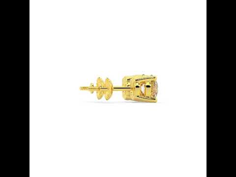 Whisper Light 22K Gold Studs