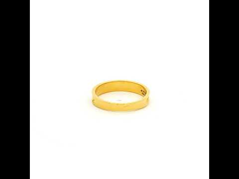 Gleaming Wild Bloom Gold Ring for Women