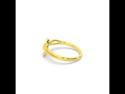 Blooming Hearts 14K Gold Ring
