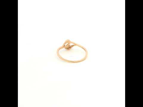 14K Paisley Whisper Diamond Women Ring