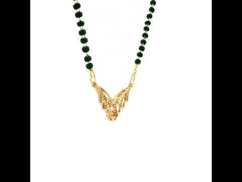 Subtle Promise 9K Diamond Mangalsutra Pendant
