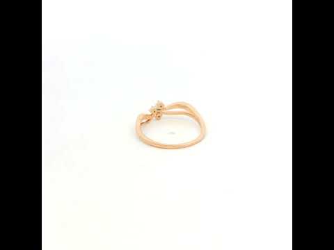 14K Serene Charm Diamond Women Ring