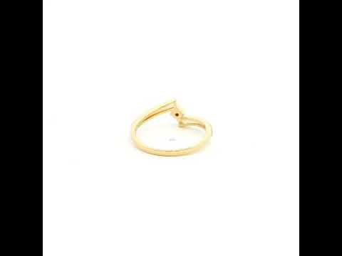 Soft Gleam 9K Diamond Ring