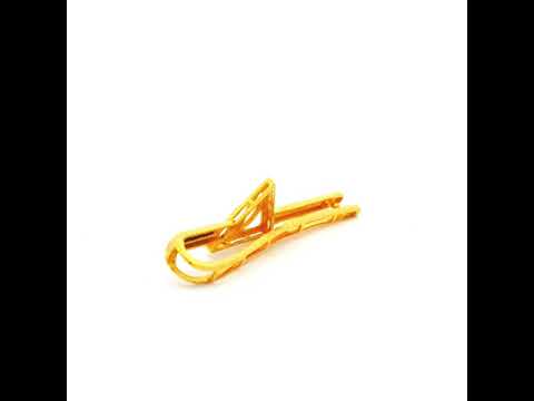 Mens Gold Tie Pin