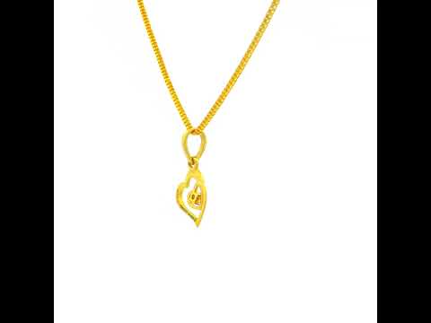 Gleaming Hearts Diamond Pendant