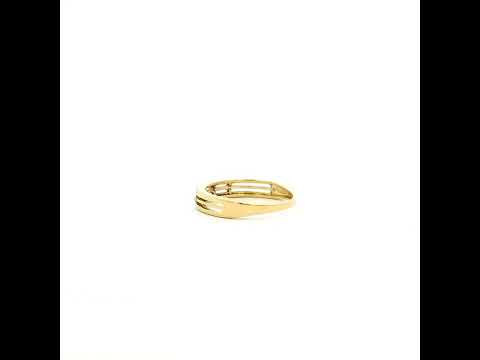 9K Bold Luxury Diamond Women Ring