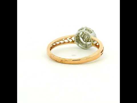 Dazzling Flora Bloom Diamond Ring For Women