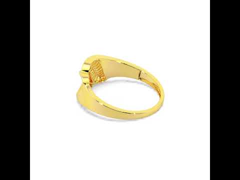 Bold Glow 14K Gold Ring
