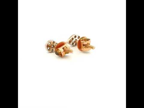Dainty Graceful Diamond Studs