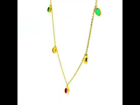 Dazzling Charms Lab Grown Diamond Necklace