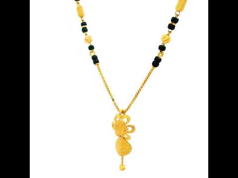 Glorious Floral Gold Mangalsutra