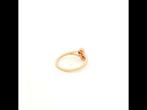 14K Bold Enticing Diamond Women Ring