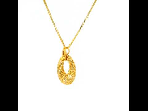 Ritzy Glam Gold Pendant