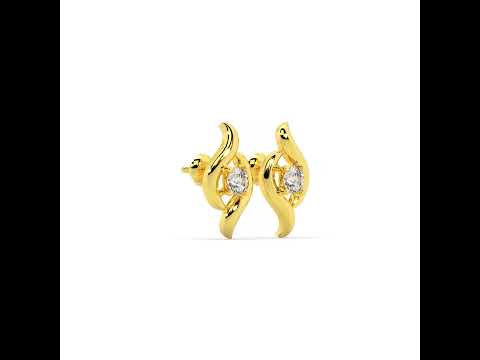 Eternal Shine 22K Gold Studs