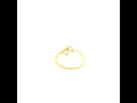 Soft Shine 14K Diamond Ring