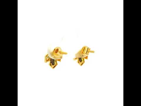 Petite Stylish Gold Earrings for Women