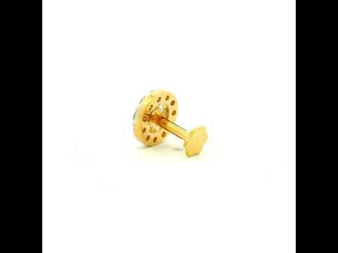 Dazzling Orb Diamond Nose Pin