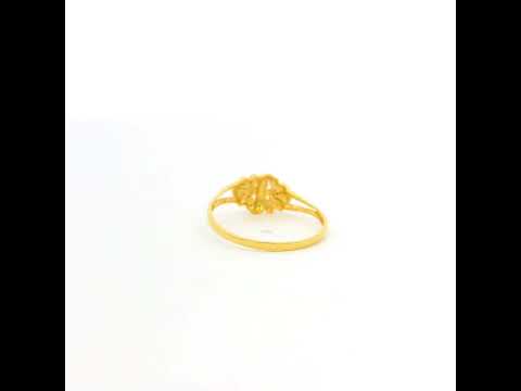 Mesmeric Blossom 14K Gold Ring