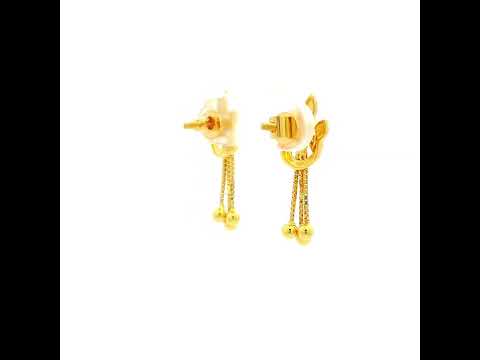 Alluring Charm Gold Earrings for Women