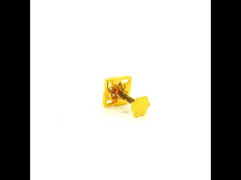 Bold Shine Diamond Nose Pin