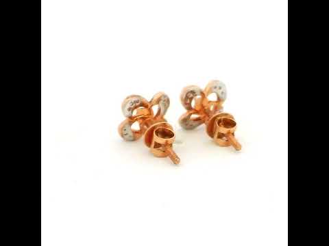 14K Gold Stud Earrings For An Enhanting Glow