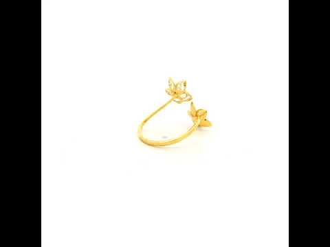 Cheerful Grace Gold Women Ring