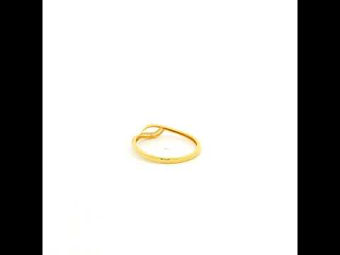 Sleek Magnetic Gold Ring