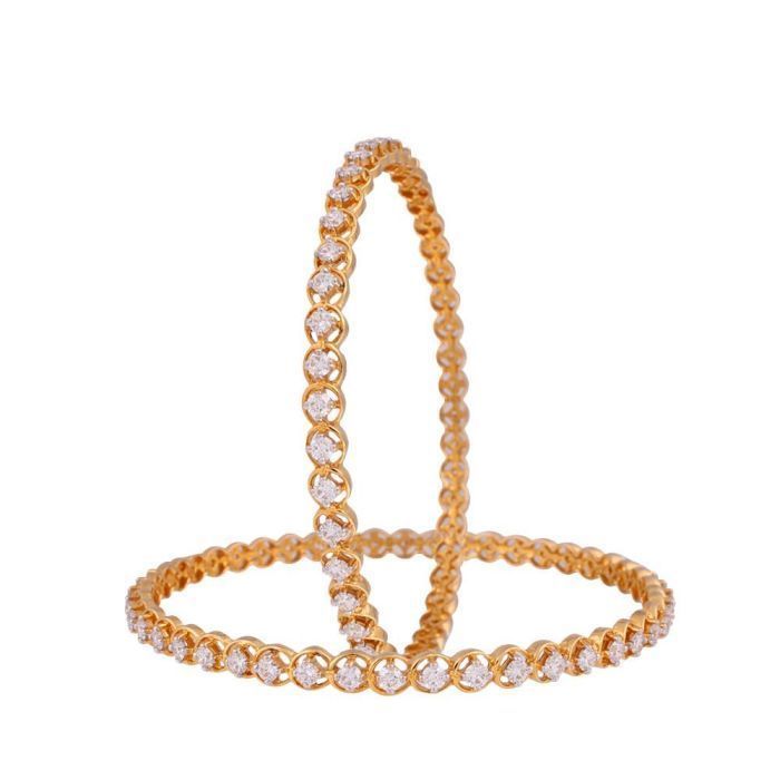 The globate Diamond Bangle