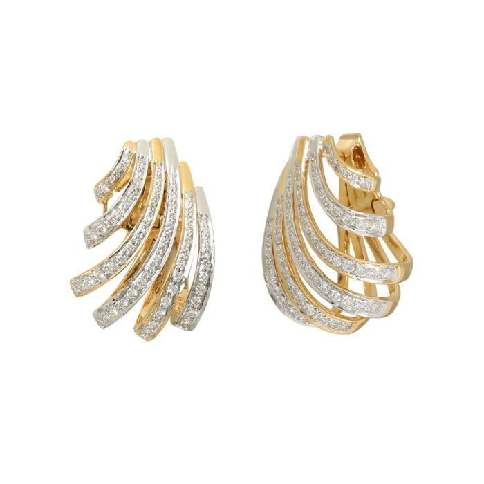 Carapace Diamond Earring with Free Gold Coin