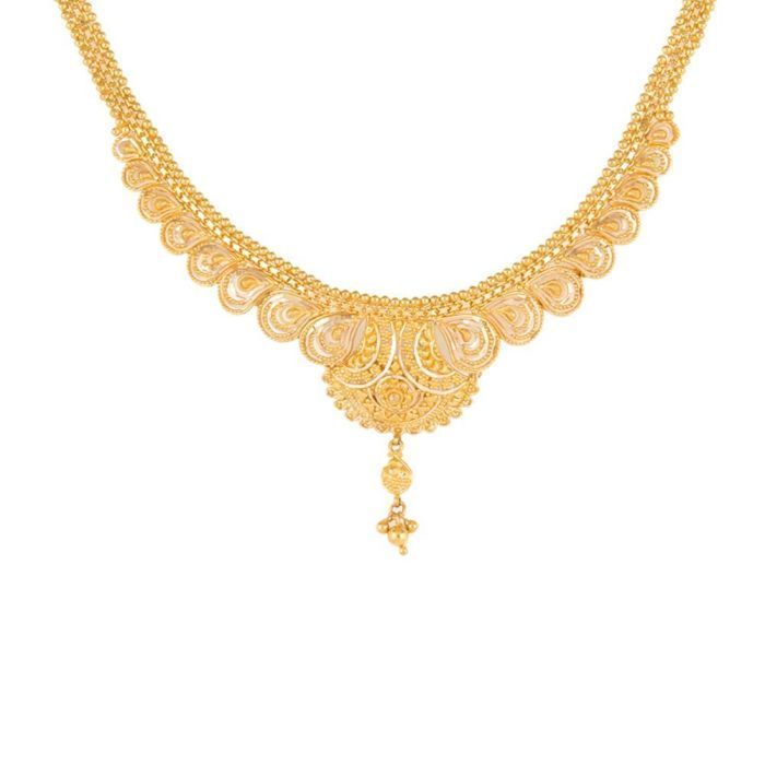 Gold Necklace with Free Gold Coin